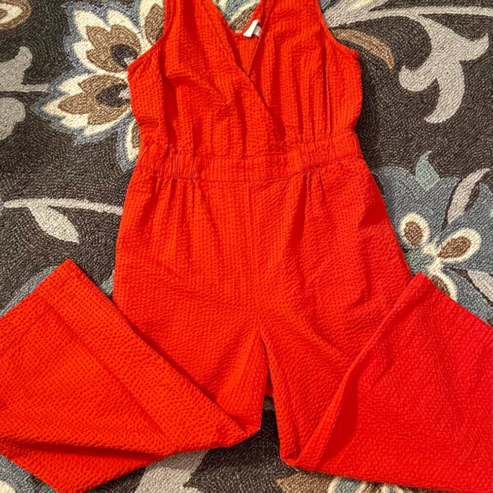 ORANGE JUMPER BY a.new.day size Large